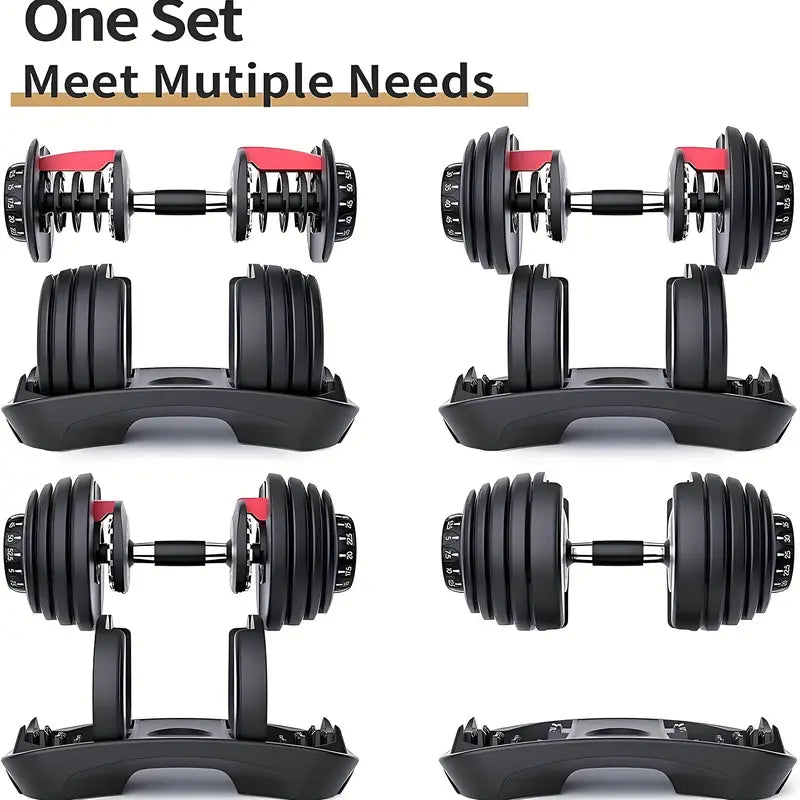 Adjustable Dumbbell 15 Weight In 1