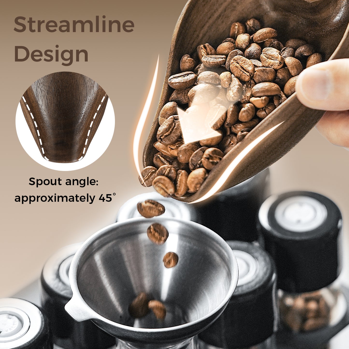 MHW-3BOMBER OVO Coffee Scale Digital Food Kitchen Scale Precise Wooden Bean Scale with Spray Bottle Barista Professional Tool