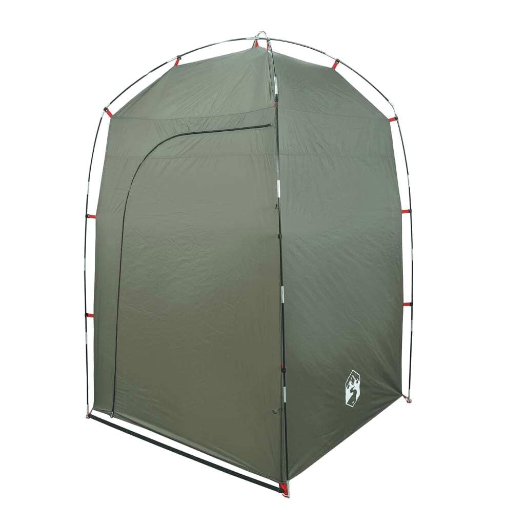 Portable Olive Green Shower Tent - Waterproof Camping Shelter