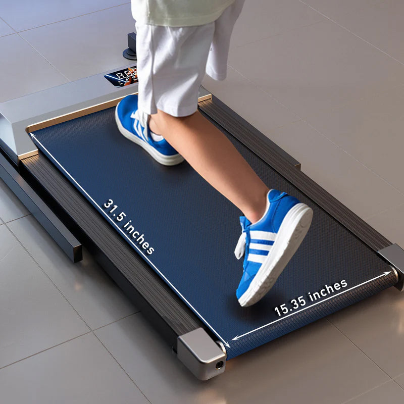 2in1 Walking Pad: Quiet, Portable Treadmill for Home & Office