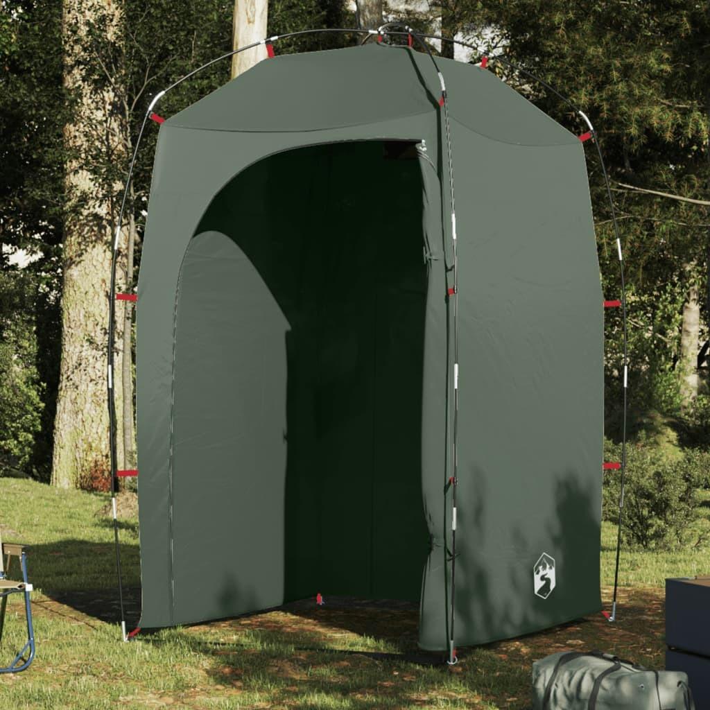 Portable Olive Green Shower Tent - Waterproof Camping Shelter