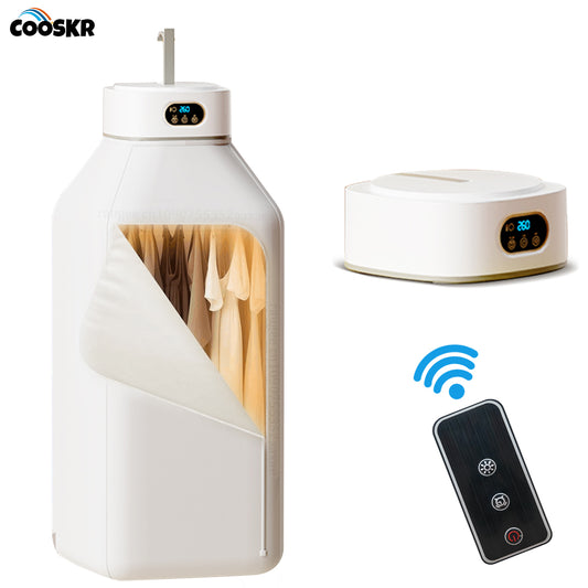 Foldable Electric Clothing Dryer - Quiet & Fast Drying