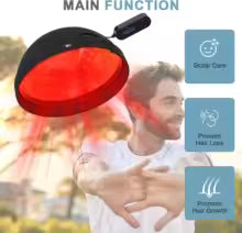 Laser Hair Growth Cap LLLT Therapy Anti Hair Loss Treatment Promote Hair Regrowth Device Restore Hair Thickness