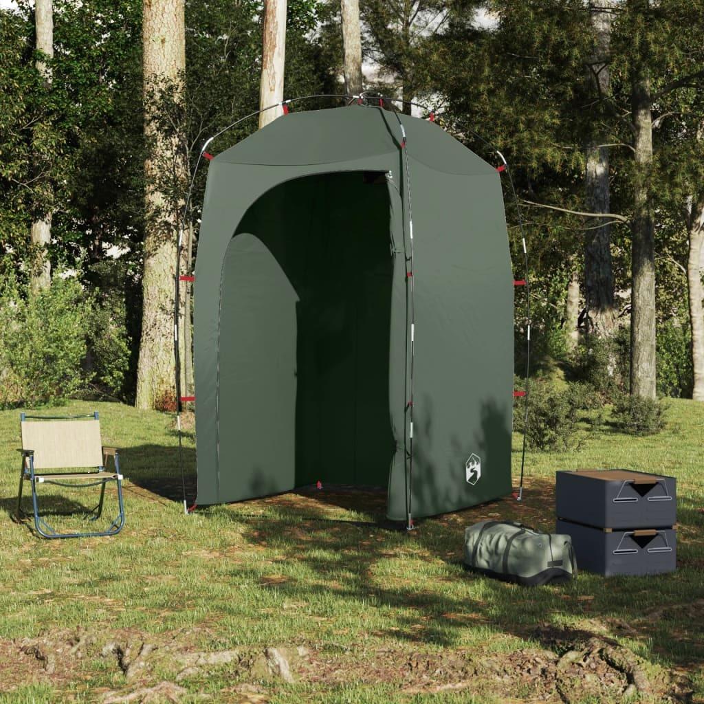 Portable Olive Green Shower Tent - Waterproof Camping Shelter