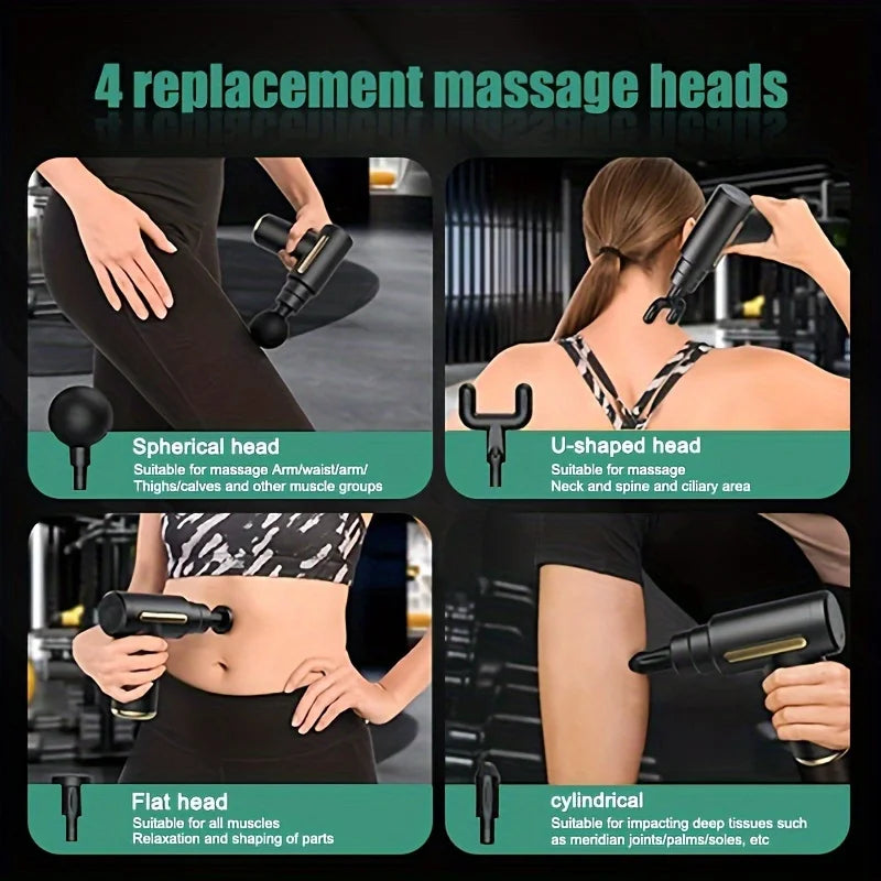 Muscle Massage Gun for Deep Tissue - Handheld Percussion Tool