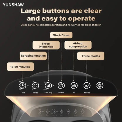 Shiatsu Foot Massager with Soothing Heat — Deep Kneading Relief at Home