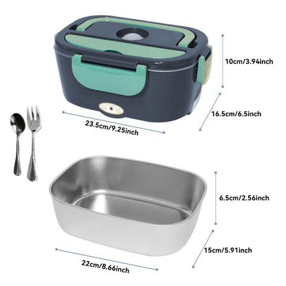 Portable 1.5L USB Lunch Box - Electric Food Warmer & Heater