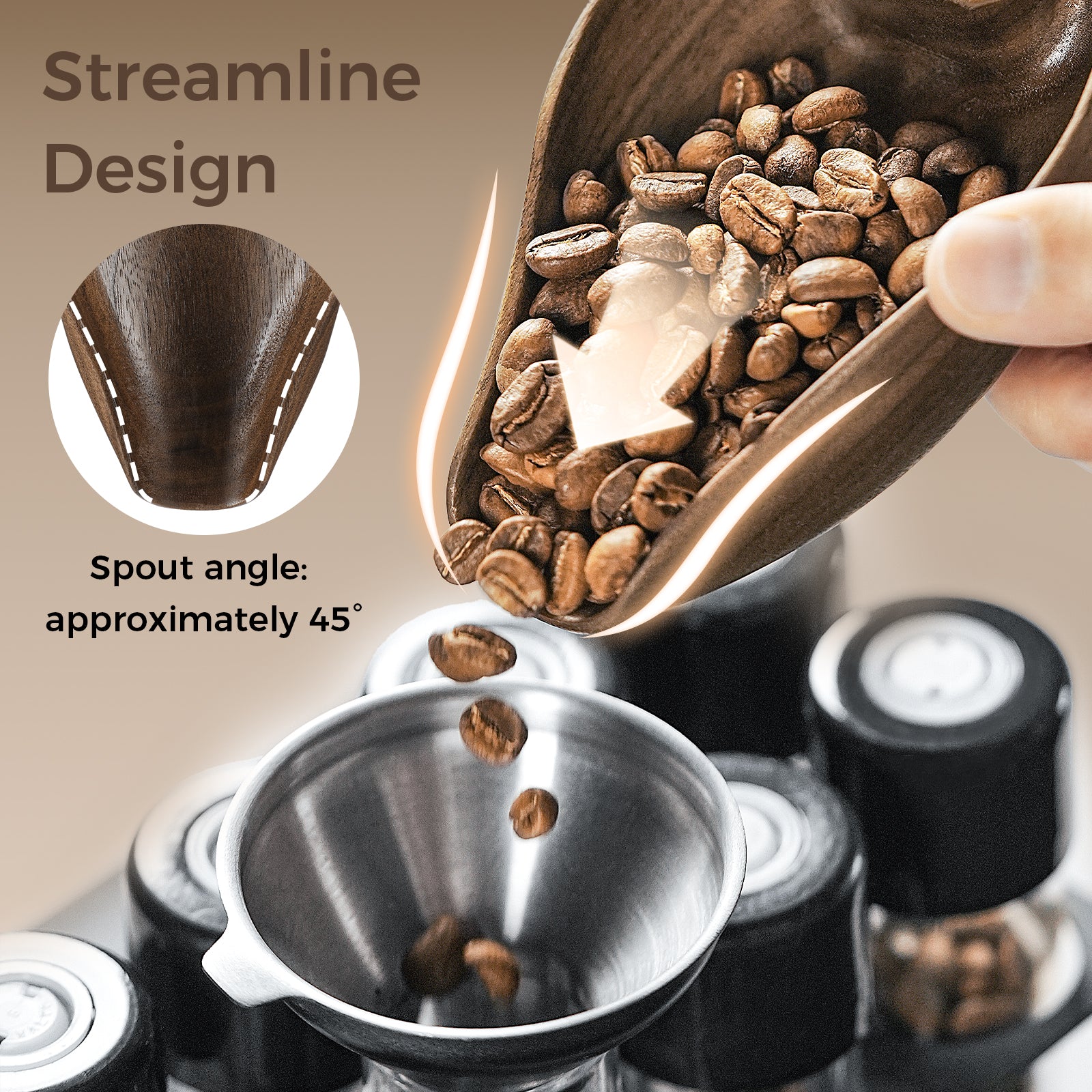 MHW-3BOMBER OVO Coffee Scale Digital Food Kitchen Scale Precise Wooden Bean Scale with Spray Bottle Barista Professional Tool