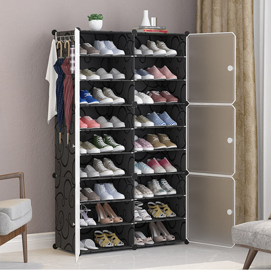 Tall Multi-Layer Shoe Rack - Easy Assemble Space Saver