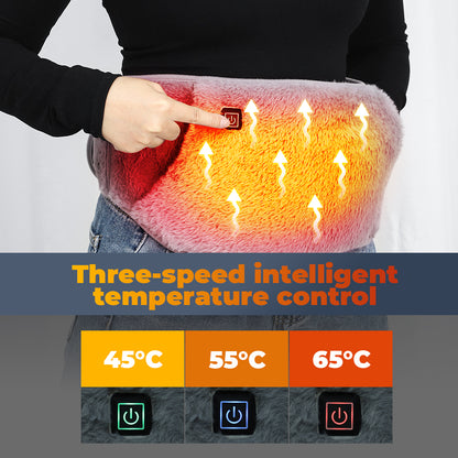 Graphene USB Heating Belt - 3-Level Abdominal & Hand Warmer