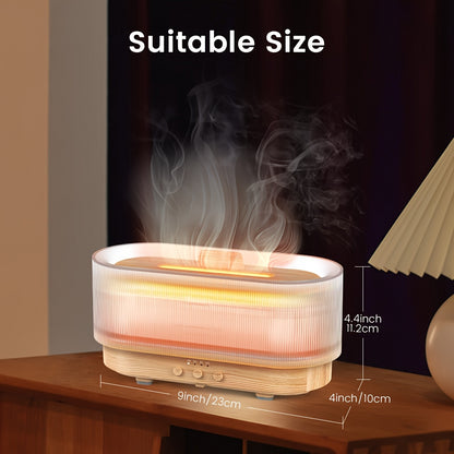 Sejoy Aromatherapy Diffuser 300ml Quiet LED Flame Humidifier
