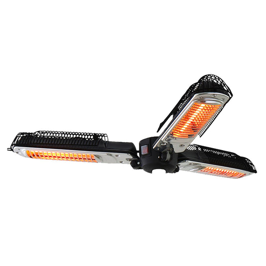 2000W Electric Parasol Heater - Infrared Warmth for Patios