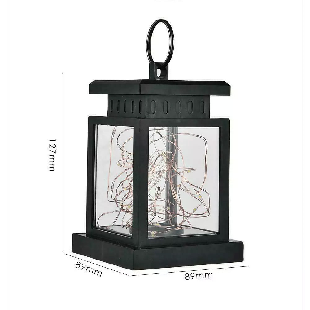 LED Solar Hanging Lanterns - Waterproof Outdoor Garden Lights