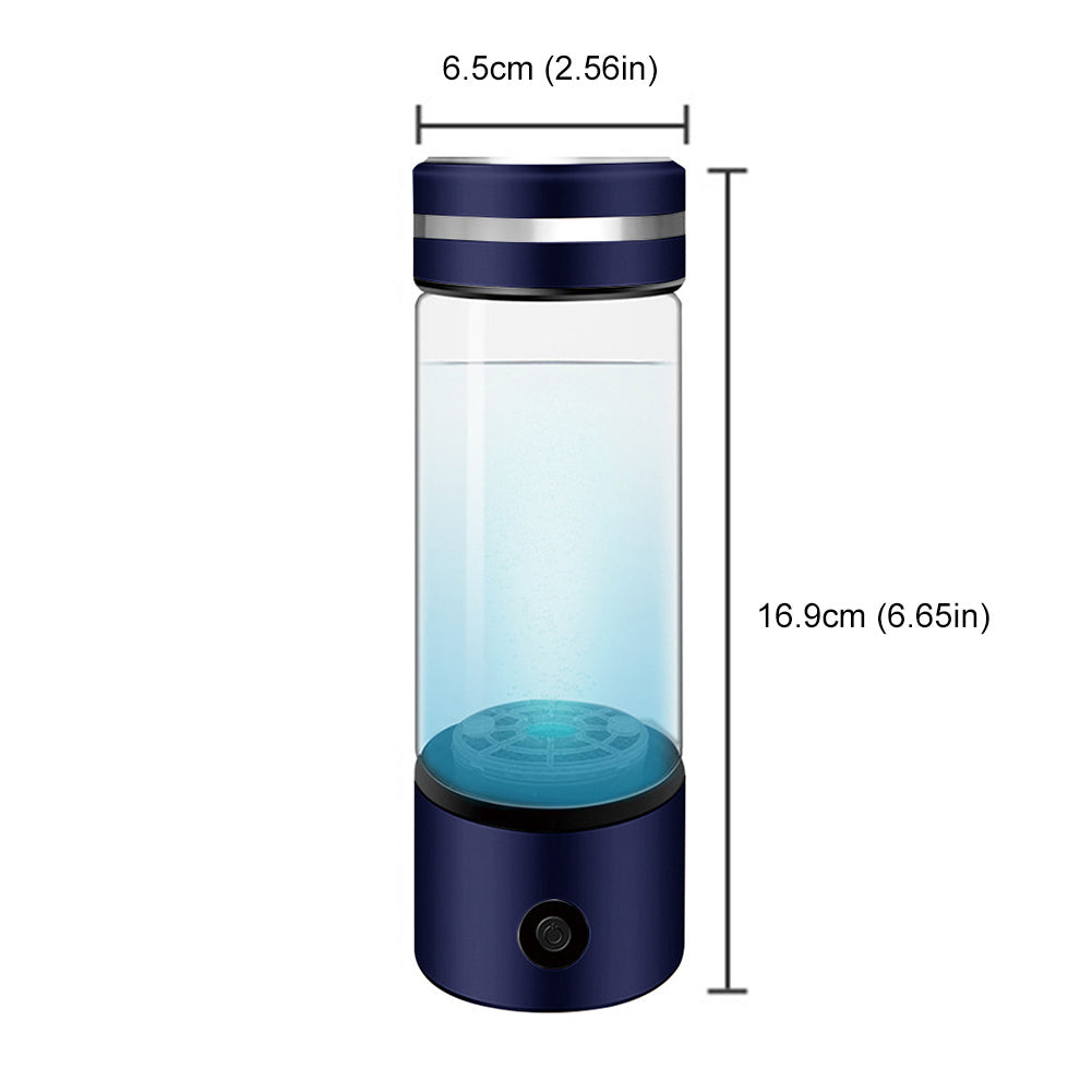 Electric Hydrogen Water Bottle 330ml - Antioxidant & Portable