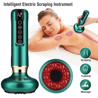 Infrared Heat Cupping Massager: GuaSha & Pain Relief