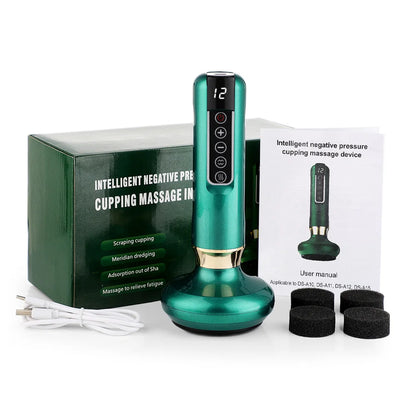 Infrared Heat Cupping Massager: GuaSha & Pain Relief