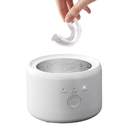 Electric Ultrasonic Cleaner - One-Touch Jewelry & Glasses Care