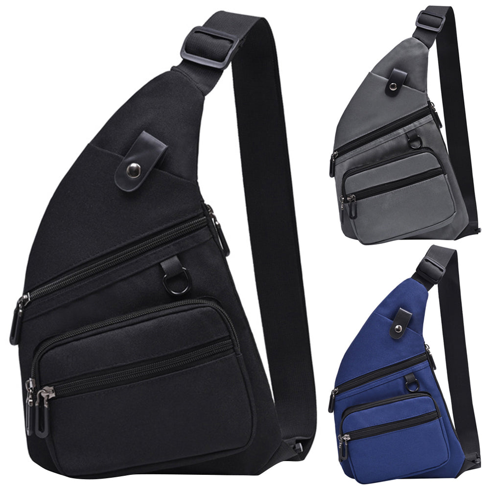 Anti Theft Travel Bag Casual Waist Pack Large Capacity Crossbody Shoulder Bag Adjustable Strap Waterproof for Running Hiking