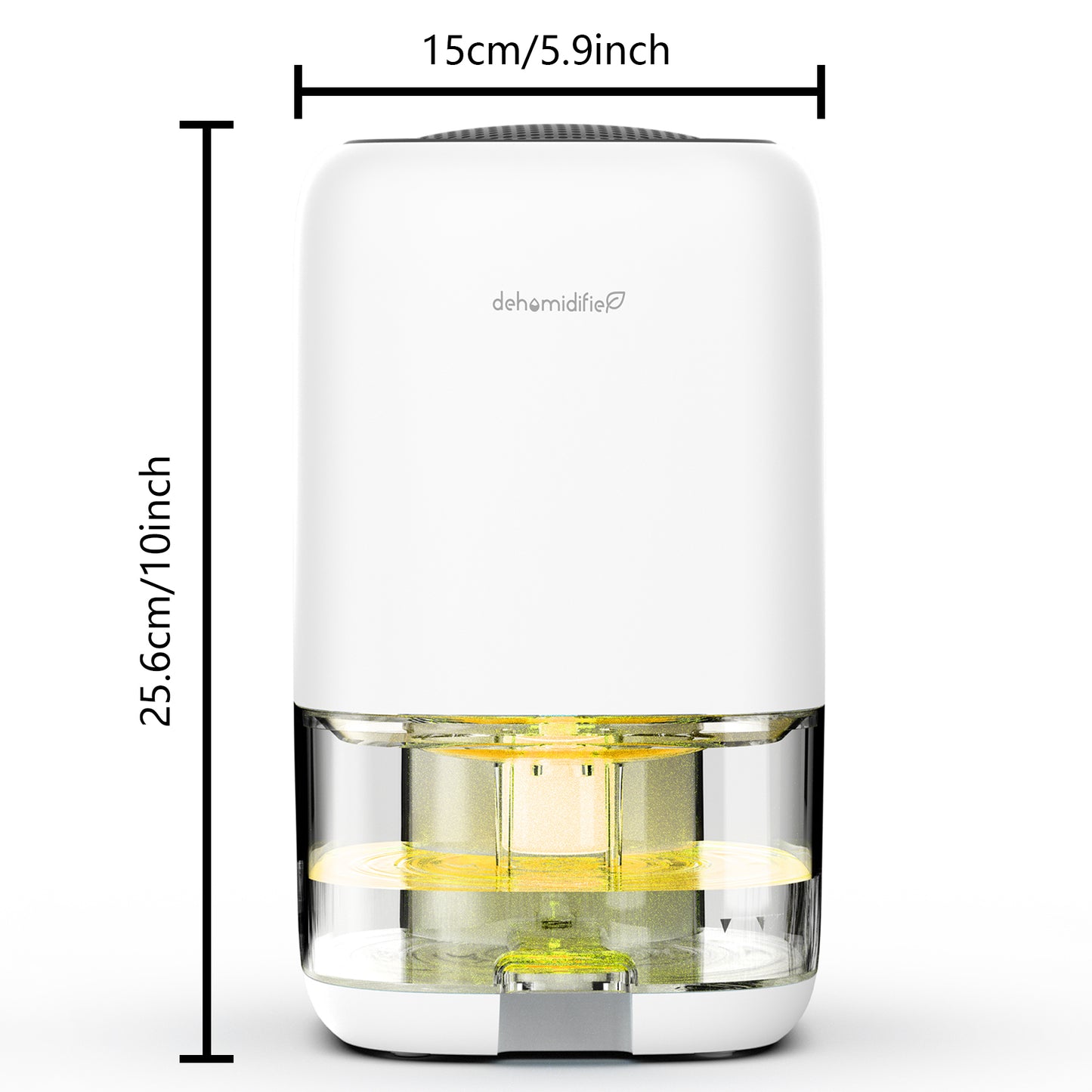 Portable 1000ML Dehumidifier with 7-Color Light, Auto Shut Off