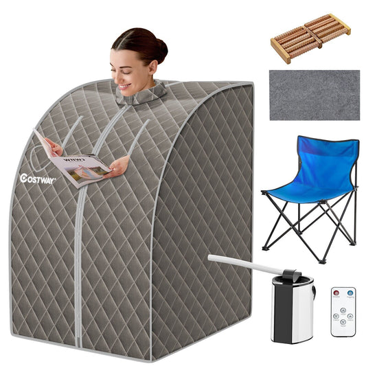 3L Indoor Steam Sauna - Slimming Detox Spa with Remote Control