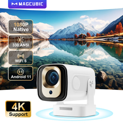 Magcubic HY310 4K Projector: Portable, 330 ANSI, Android 11