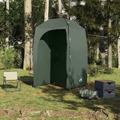Portable Olive Green Shower Tent - Waterproof Camping Shelter