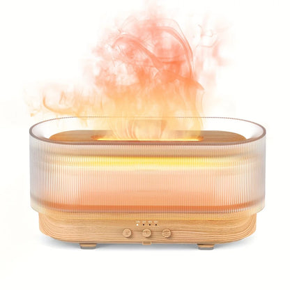 Sejoy Aromatherapy Diffuser 300ml Quiet LED Flame Humidifier