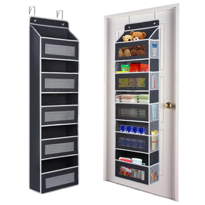 Hanging Door Organizer - 5 Pockets for Nursery & Dorm Storage