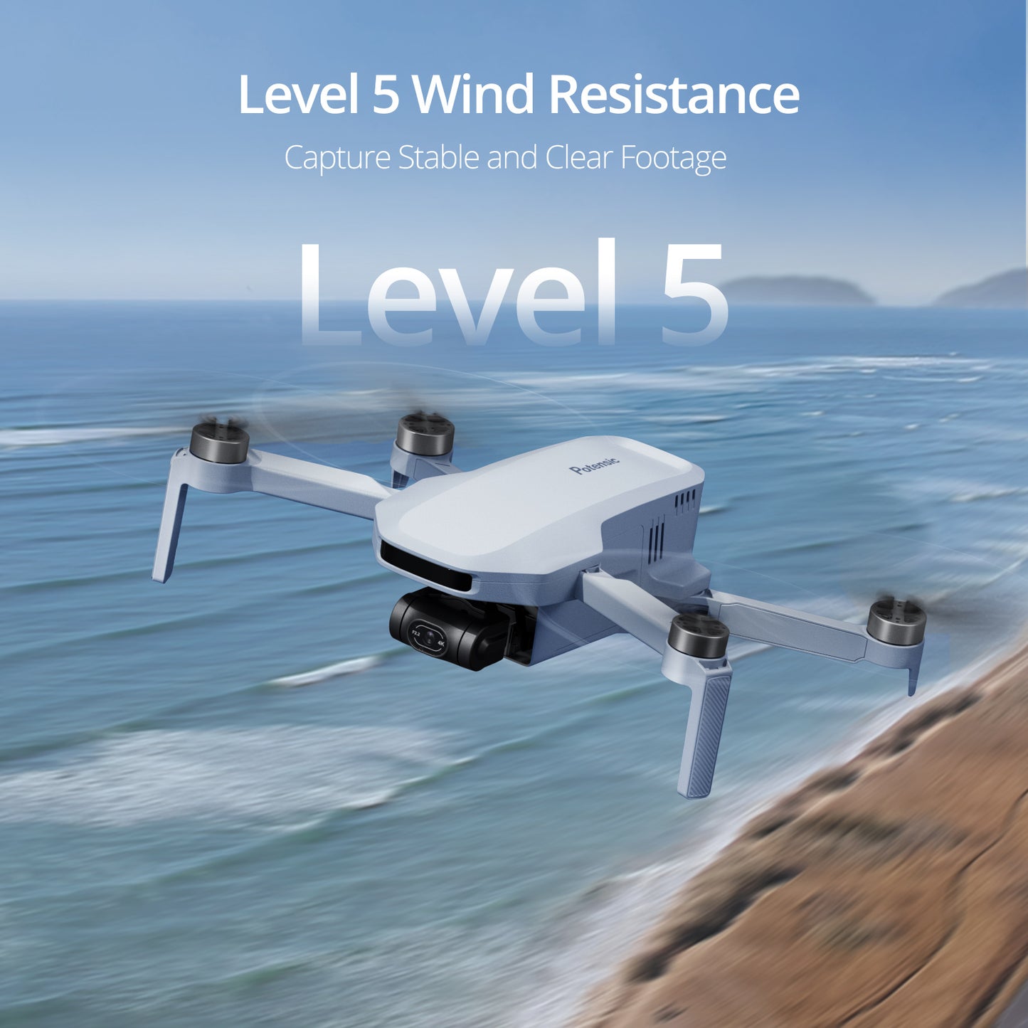 Mini Drone 4K Potensic C0: GPS, 3-Axis Gimbal, Beginner Friendly