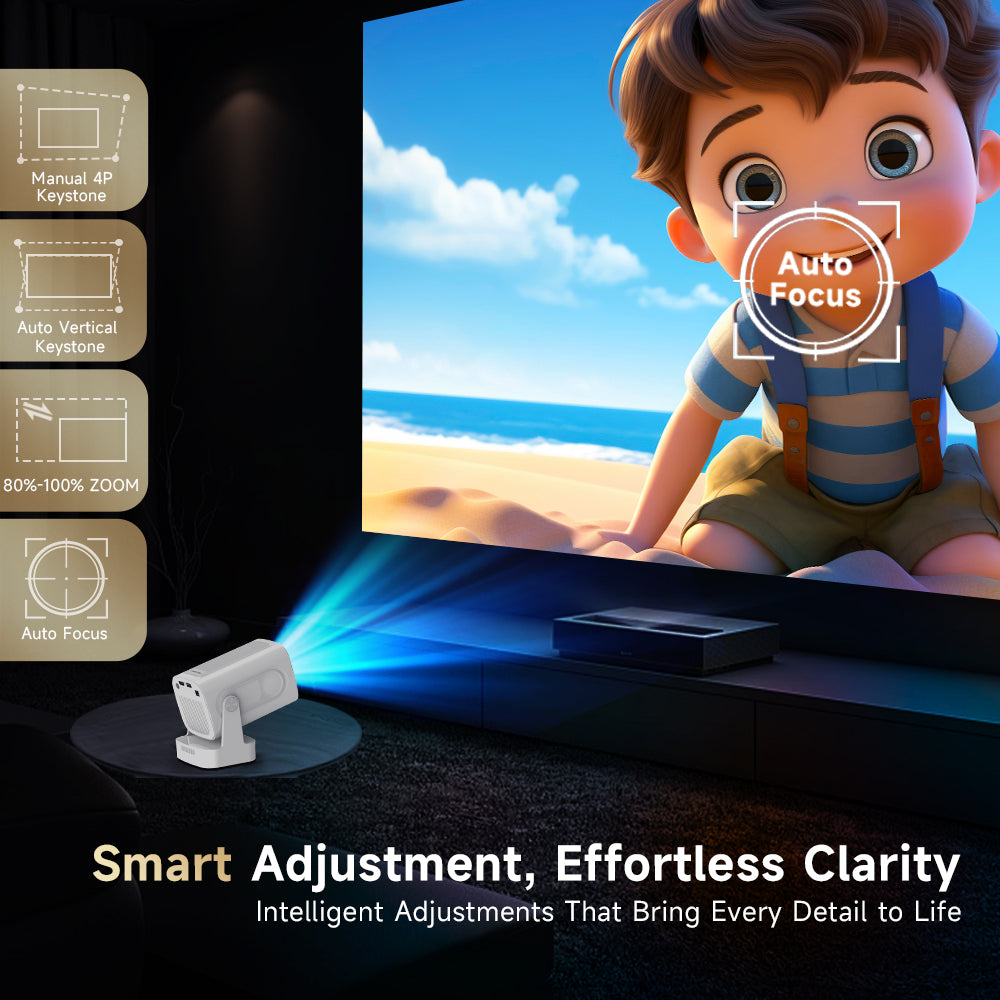 Magcubic HY310 4K Projector: Portable, 330 ANSI, Android 11