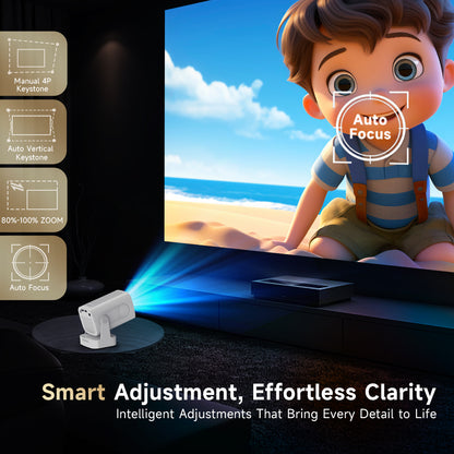 Magcubic HY310 4K Projector: Portable, 330 ANSI, Android 11