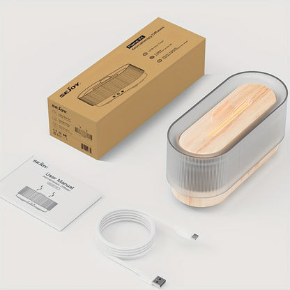 Sejoy Aromatherapy Diffuser 300ml Quiet LED Flame Humidifier