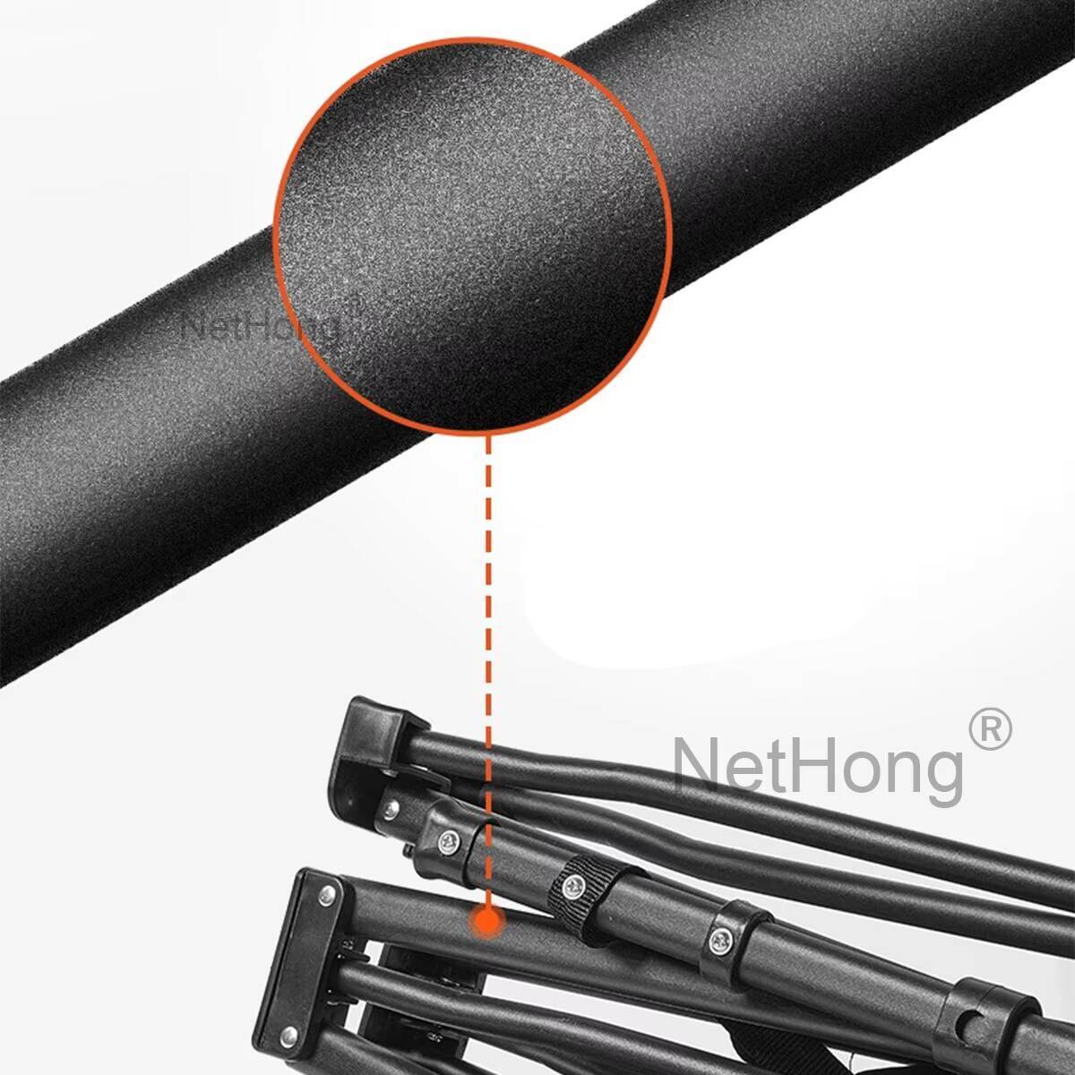 Heavy-Duty Portable Camping Folding Sleeping Bed With Mattress