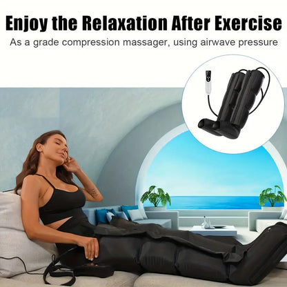 Air Pressure Kneading &amp; Squeeze Massager (2-Pack) — Deep Relaxation for Legs & Feet
