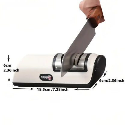 Professional Electric Knife Sharpener — Fast USB-C Charging