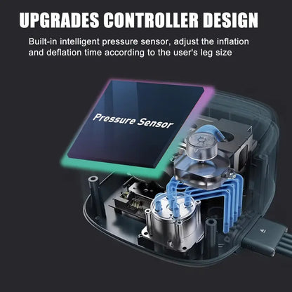 Air Pressure Kneading &amp; Squeeze Massager (2-Pack) — Deep Relaxation for Legs & Feet