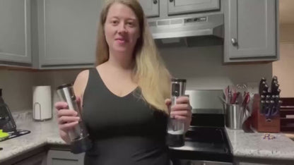 Electric Salt and Pepper Grinder Set