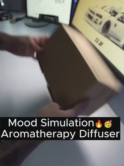 Sejoy Aromatherapy Diffuser 300ml Quiet LED Flame Humidifier