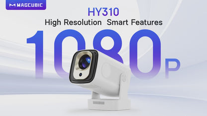 Magcubic HY310 4K Projector: Portable, 330 ANSI, Android 11